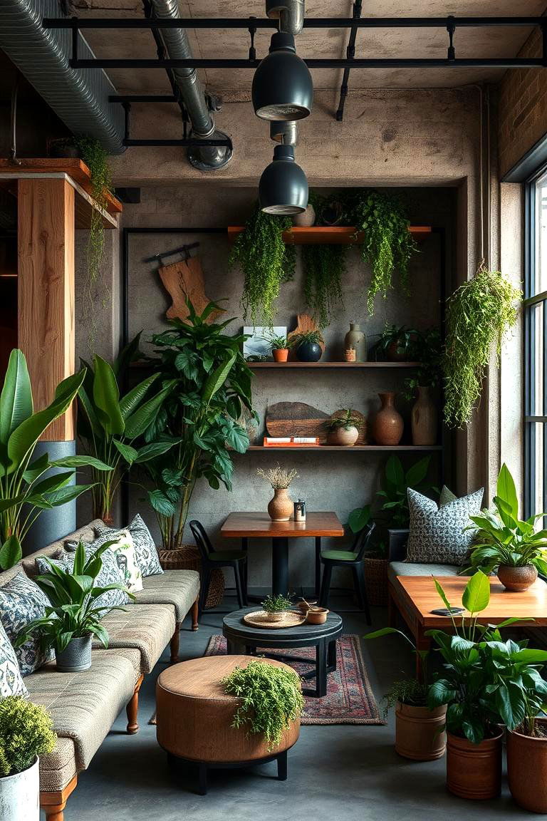 Integrating Natural Elements - 24 Brutalist Interior Design Ideas