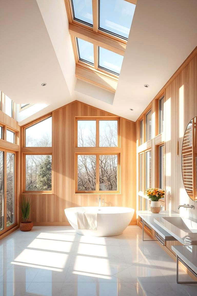 Integrating Natural Light - 24 Primary Bathroom Ideas