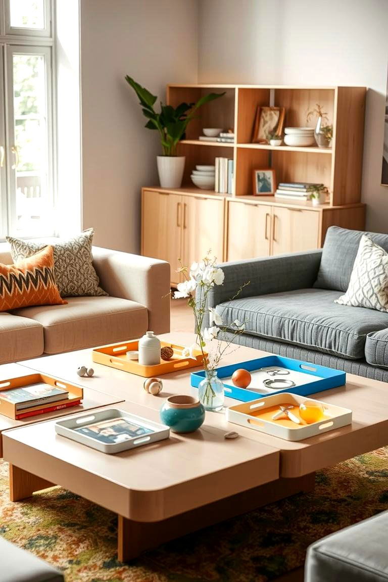 Interactive Centerpiece - 24 Coffee Table Decor Ideas