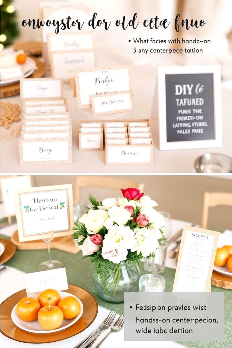 Interactive Decor Elements - 24 thanksgiving table decor ideas