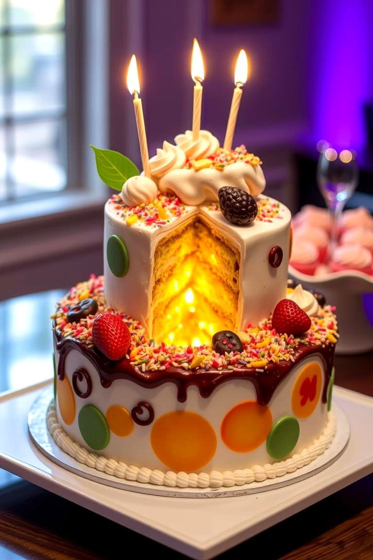 Interactive Dessert Wedding Cake - 24 Wedding Cake Ideas