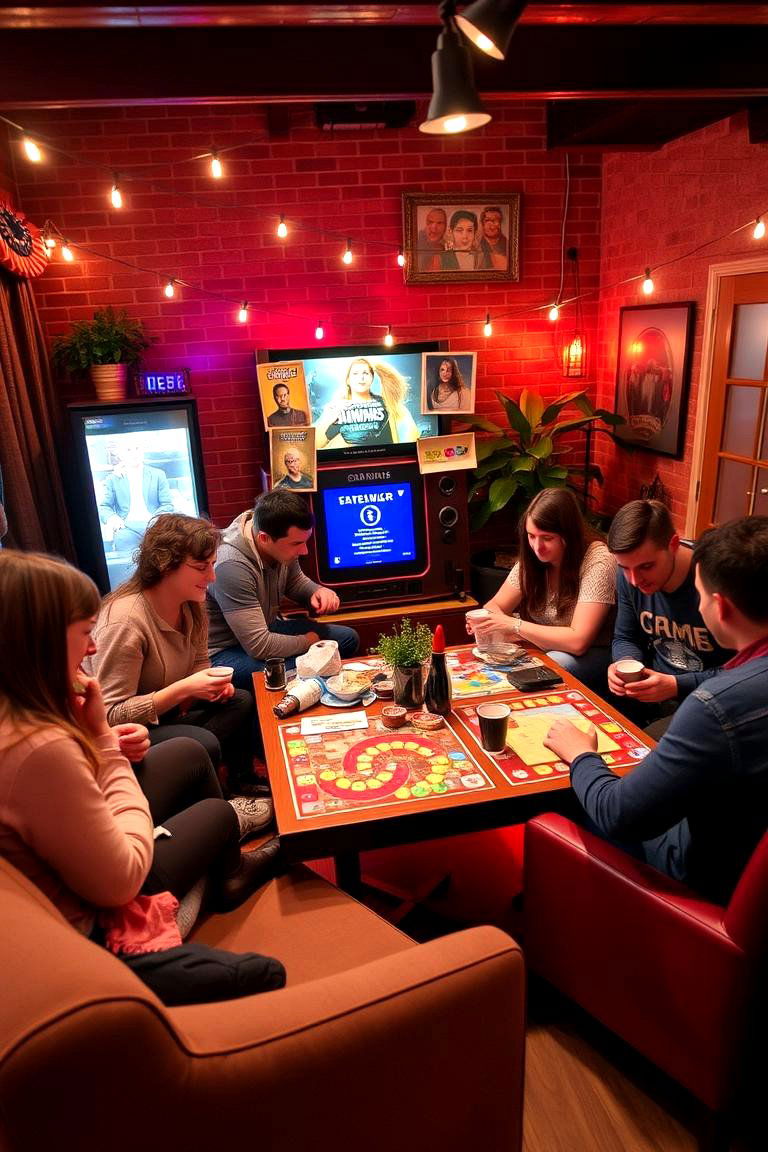 Interactive Game Night - 24 Bridal Shower Ideas