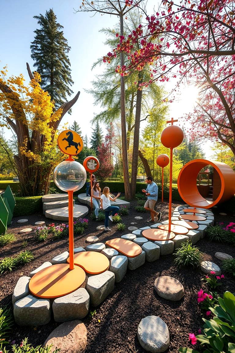 Interactive Garden Installations - 24 Garden Art Ideas