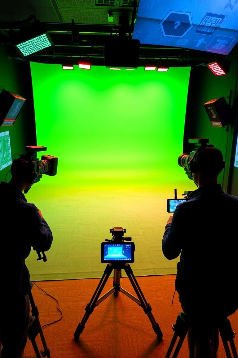 Interactive Green Screen Streaming Setup - 24 Streaming Setup Ideas