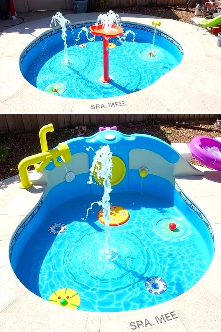 Interactive Kids Spool Pool - 24 Spool Pool Ideas