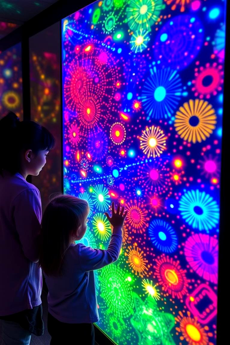 Interactive Light Panels - 24 Sensory Room Ideas