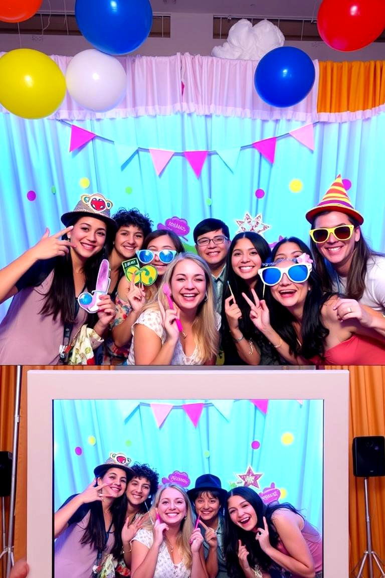 Interactive Photo Booth Fun - 24 Wedding Entertainment Ideas