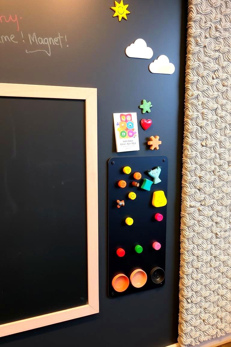 Interactive Play Wall - 24 Basement Playroom Ideas