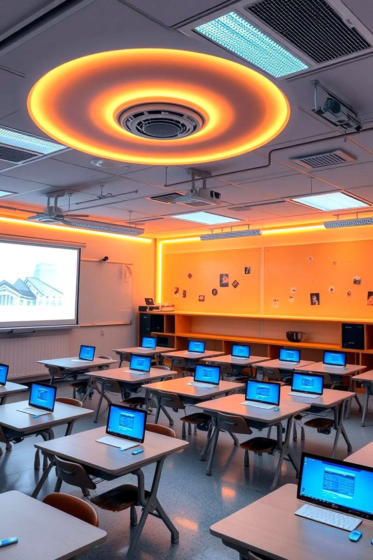 Interactive Smart Lighting - 24 Classroom Lighting Ideas