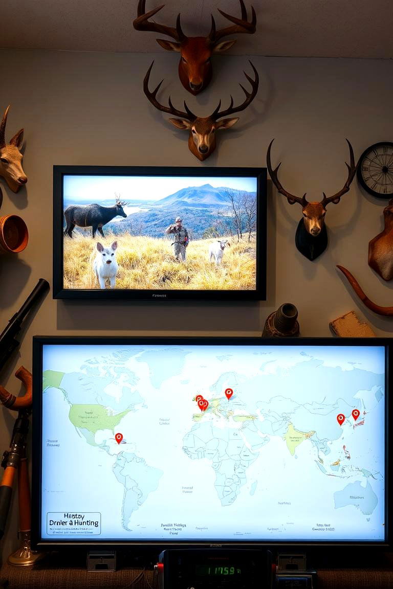 Interactive Storytelling Elements - 24 Hunting Trophy Room Ideas