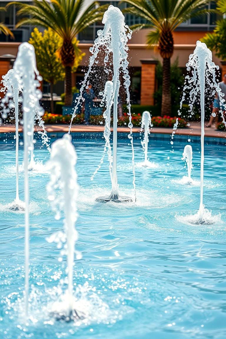 Interactive Water Feature Lagoon - 24 Lagoon Pool Ideas