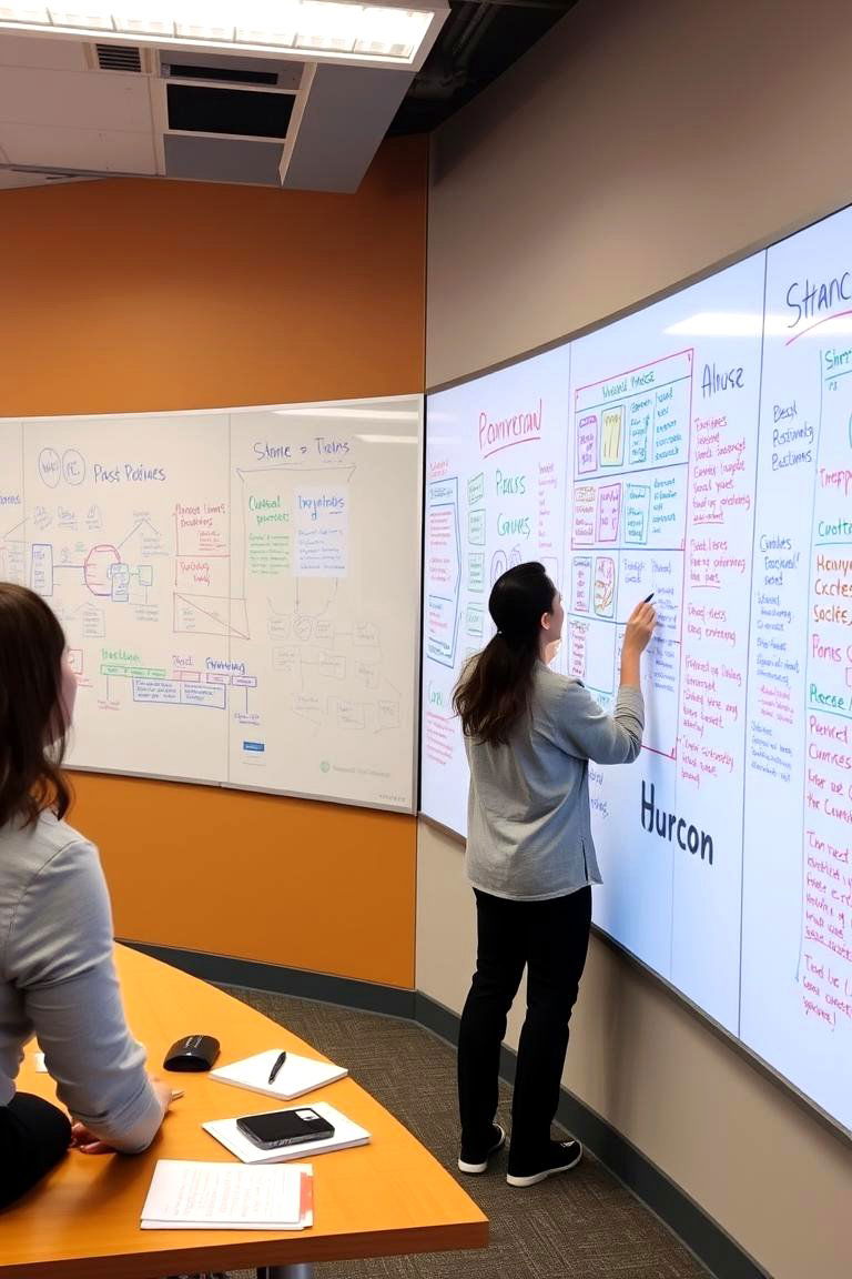 Interactive Whiteboard Walls - 24 Office Interior Design Ideas
