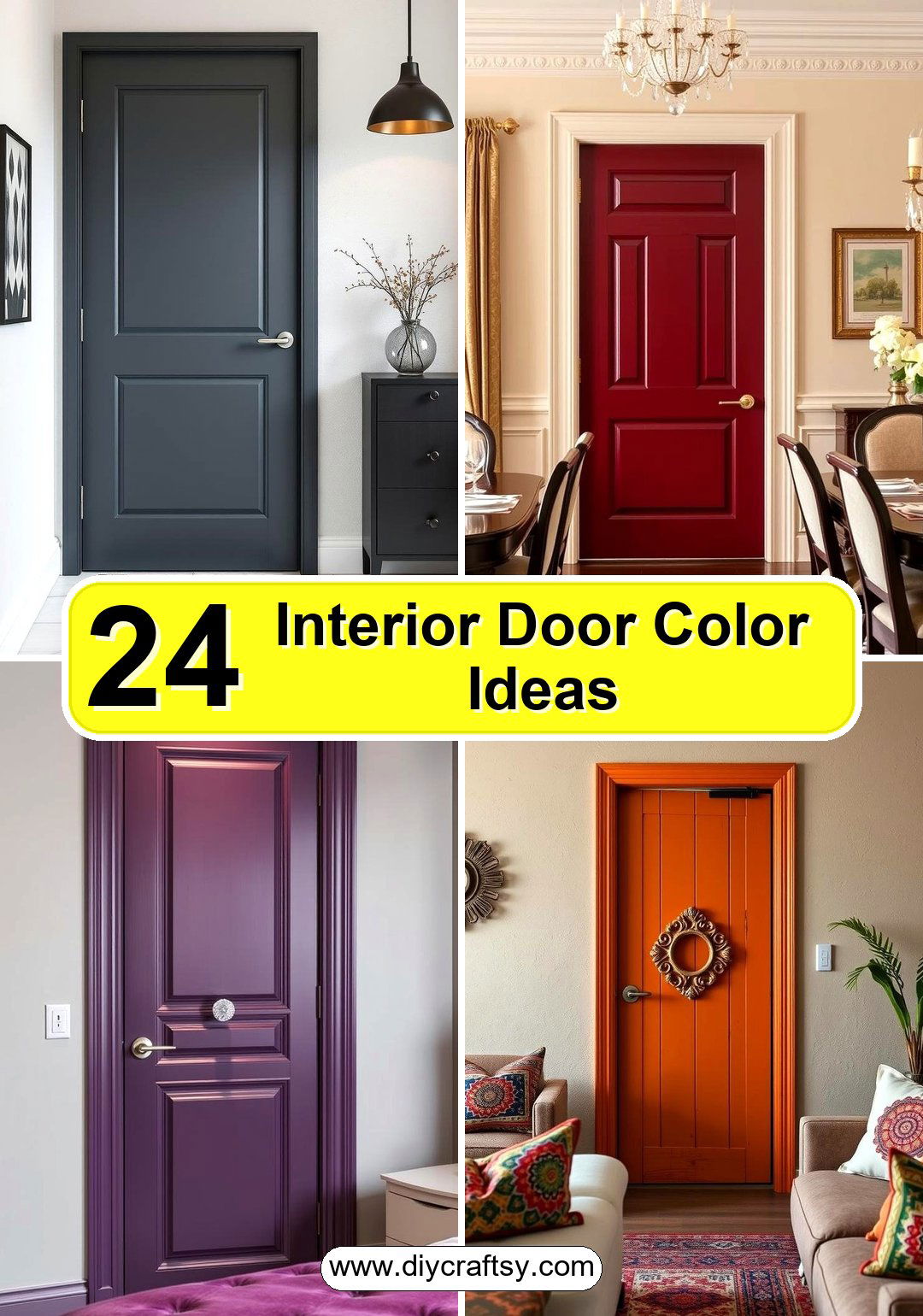 Interior Door Color Ideas