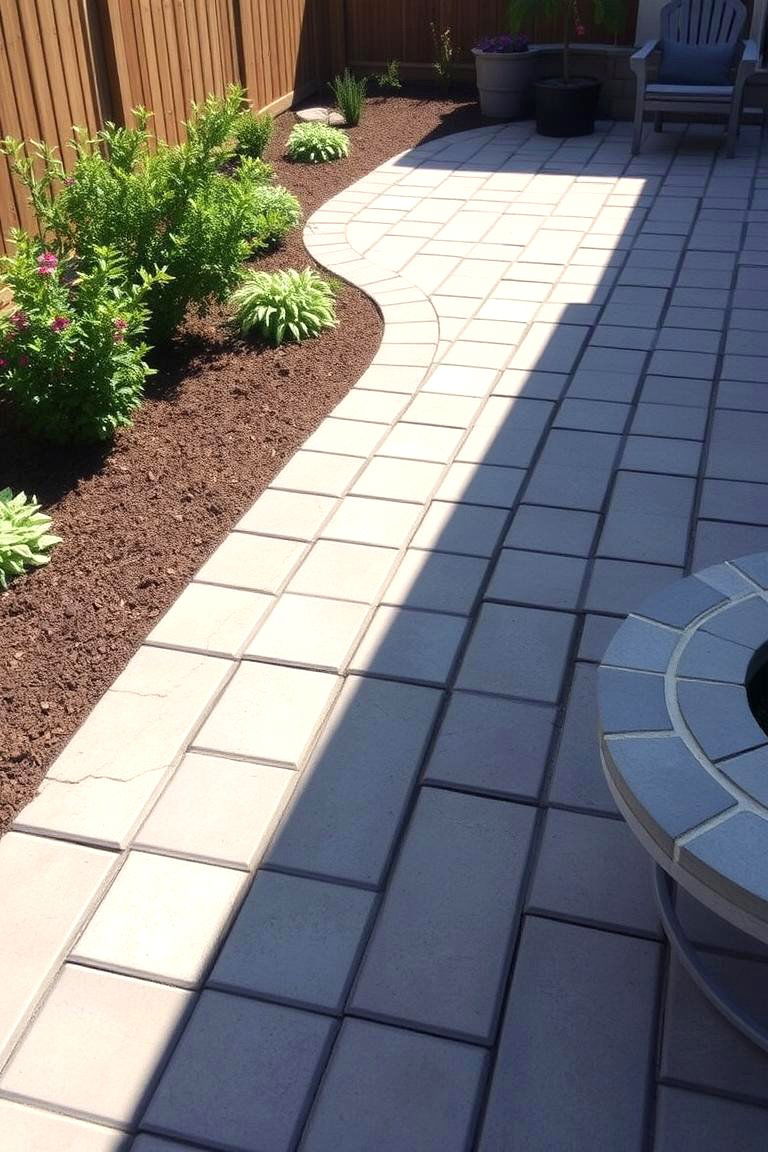 Interlocking Paver Design - 24 Paver Patio Ideas