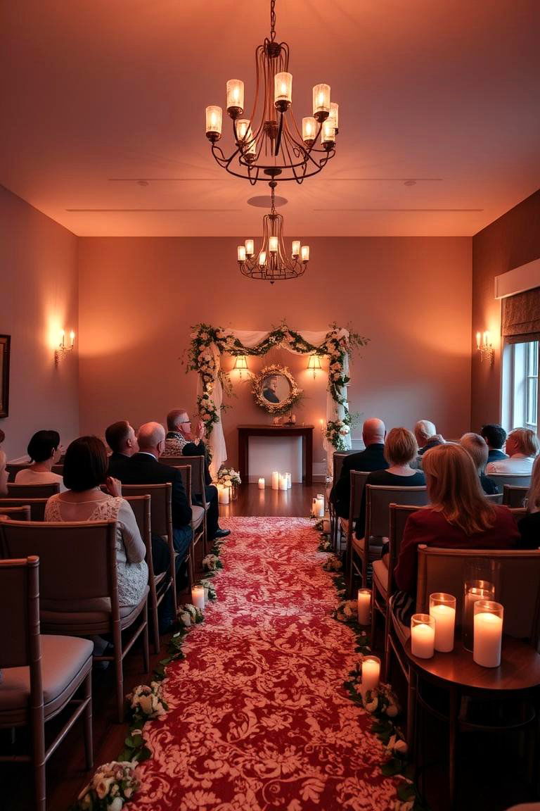 Intimate Ceremony - 24 Romantic Wedding Ideas