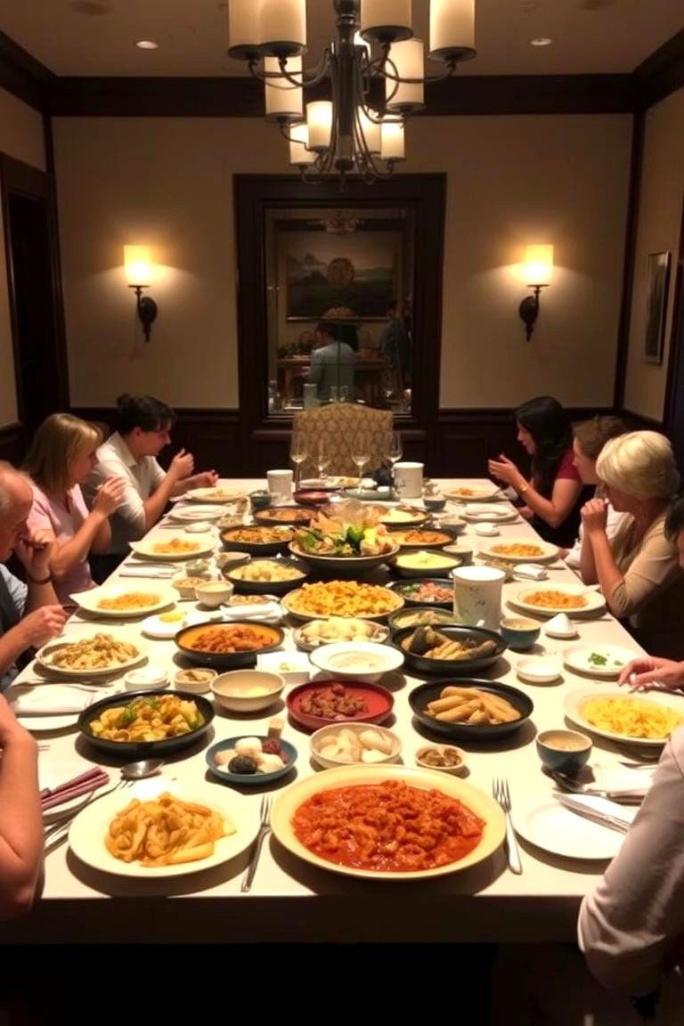 Intimate Family Style Dinner - 24 Wedding Rehearsal Dinner Ideas