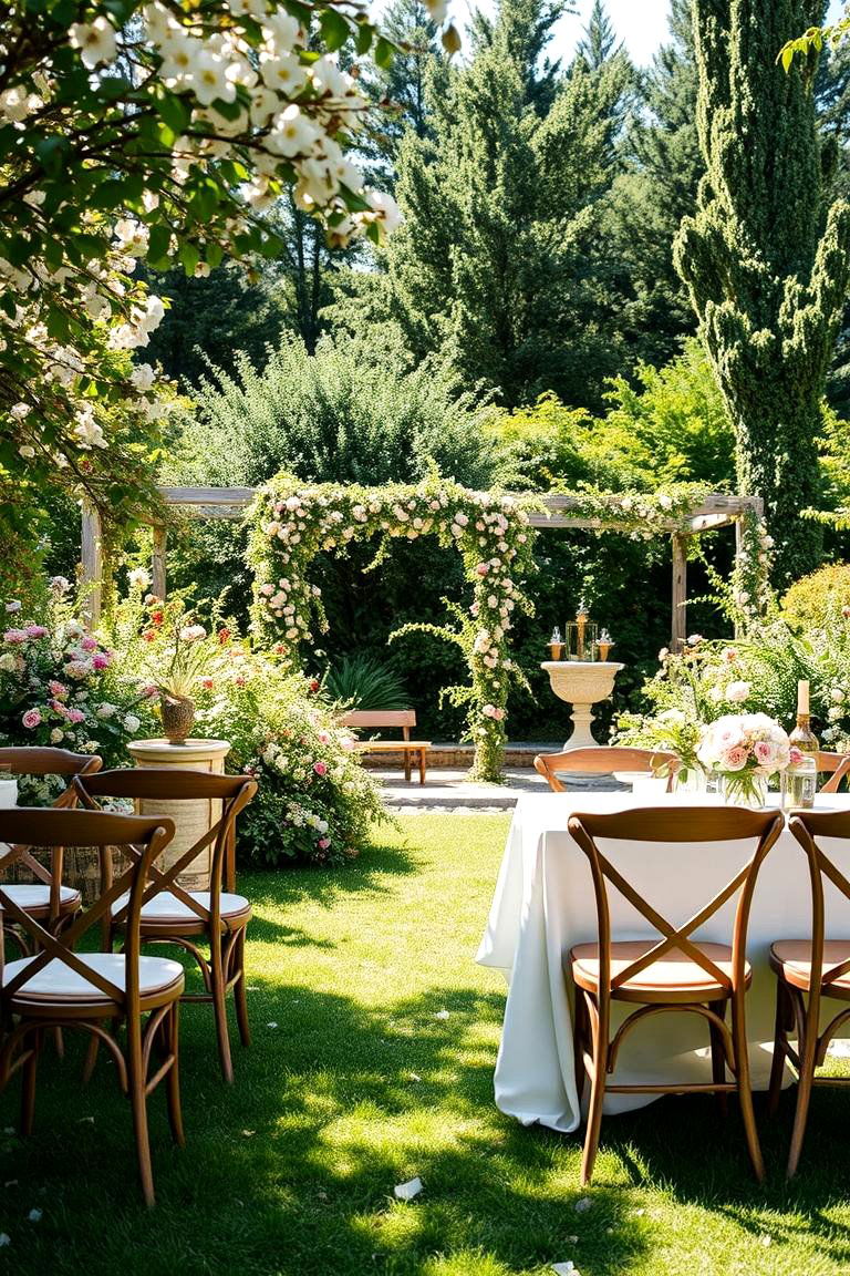 Intimate Garden Party Wedding - 24 Casual Wedding Ideas