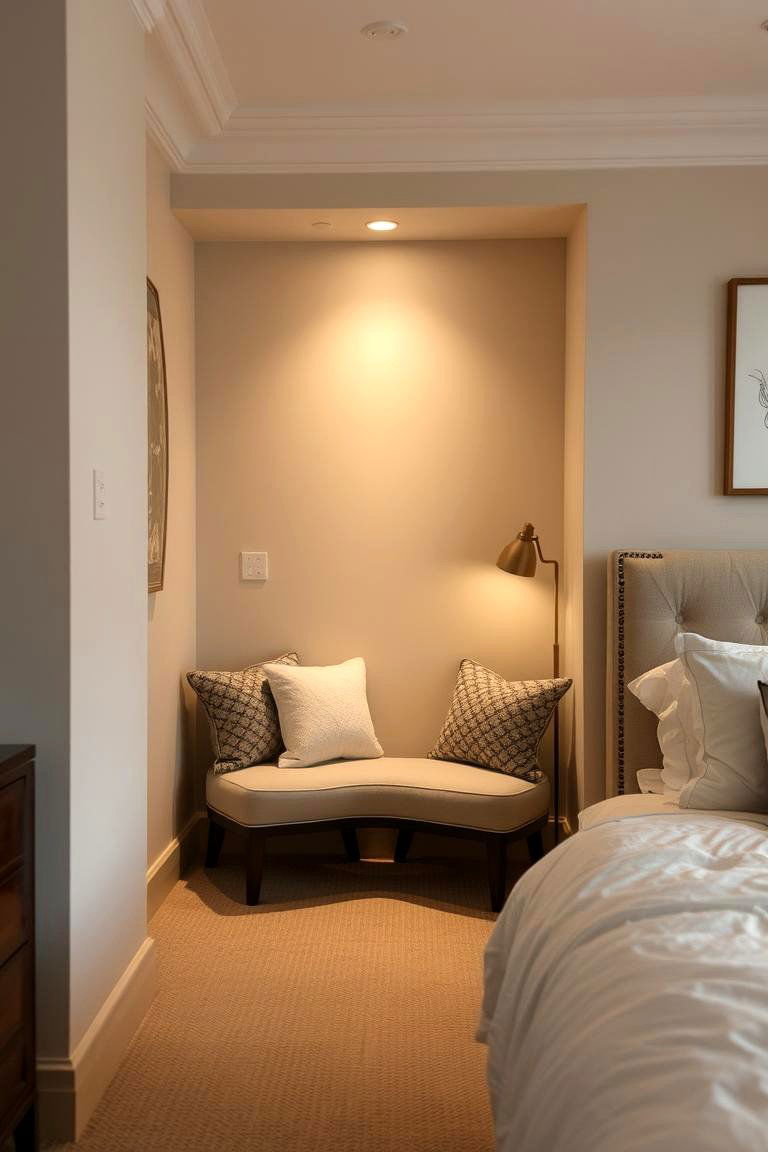Intimate Hidden Nook - 24 Bedroom Ideas For Couples