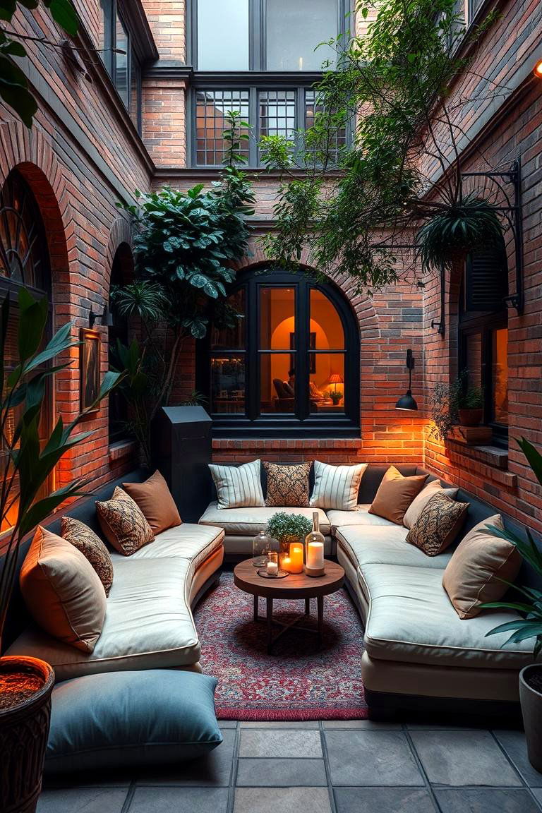 Intimate Seating Nooks - 24 Spanish Courtyard Ideas