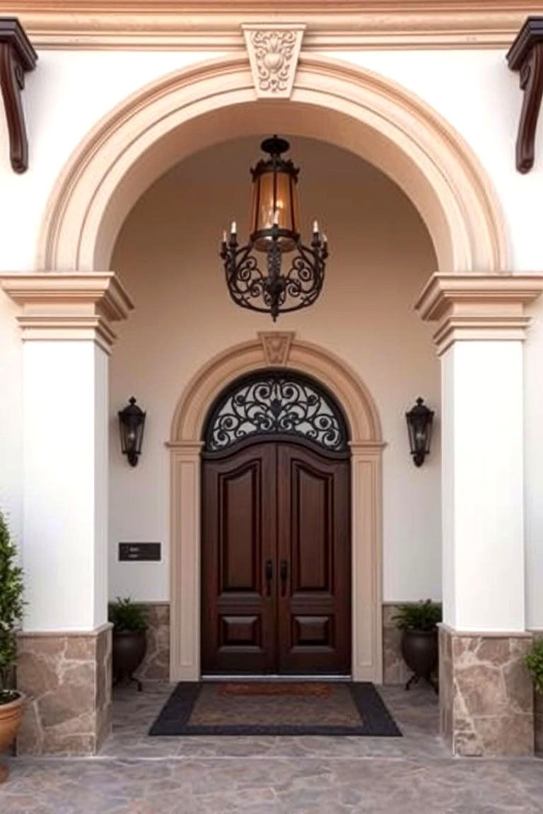 Intricate Arched Entryways - 24 spanish bungalow exterior ideas