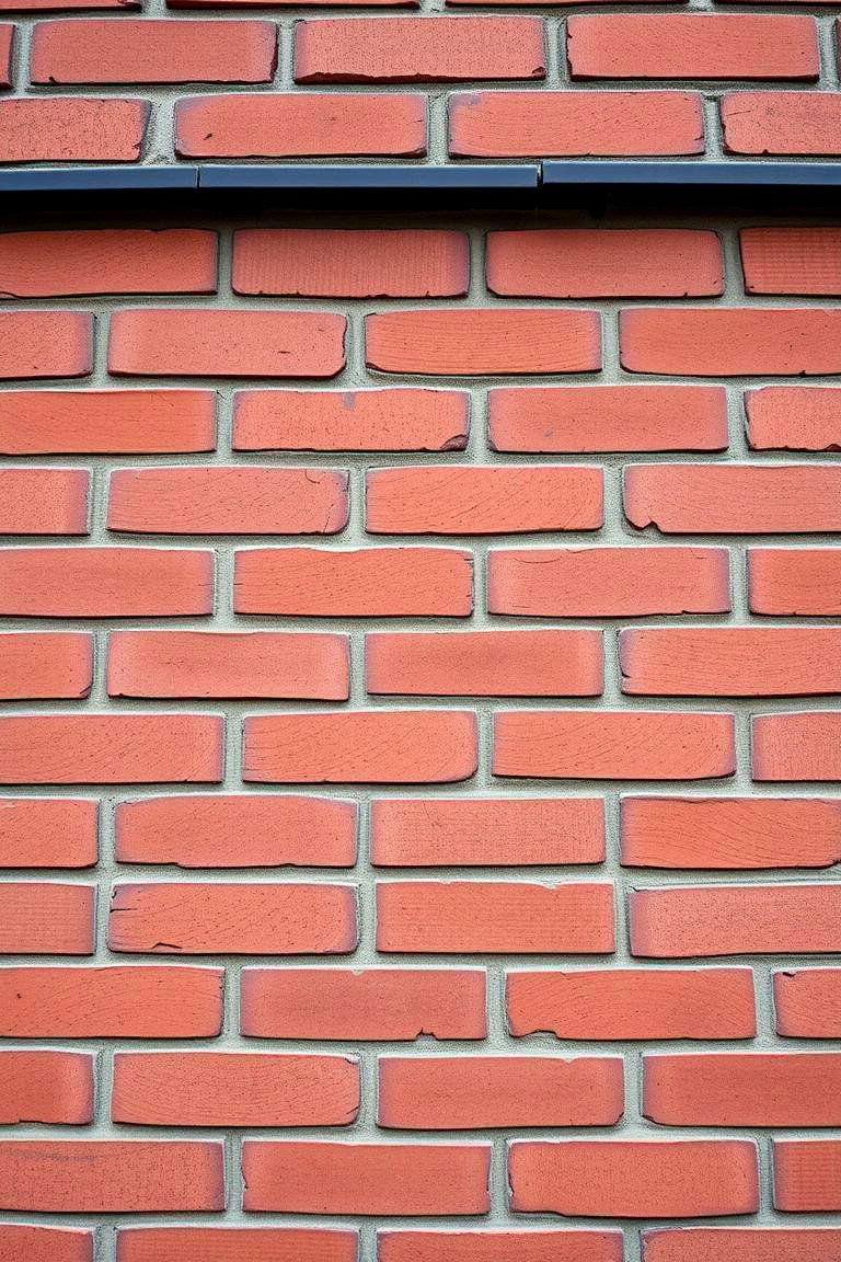 Intricate Brickwork Patterns - 24 Red Brick House with Black Trim Design Ideas