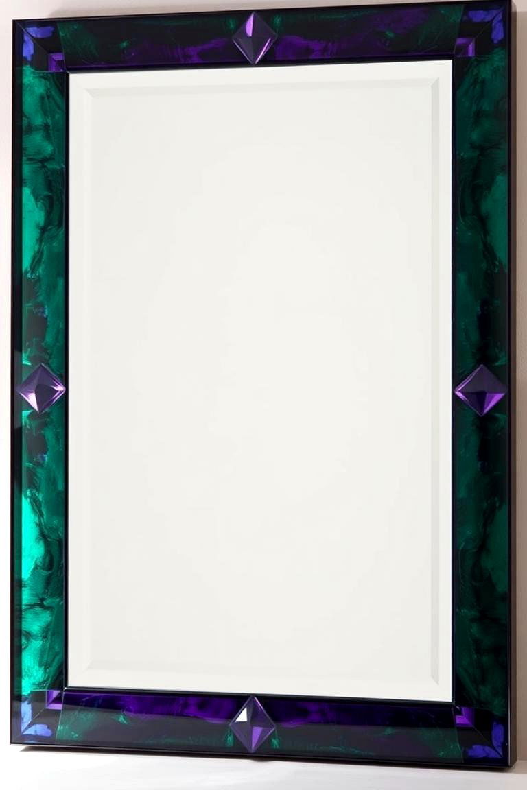 Intricate Jewel Toned Decorative Mirrors - 24 Ways to Decorate With Jewel Tones