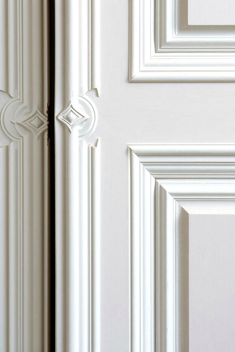 Intricate Molding Details - 24 Colonial Front Door Ideas