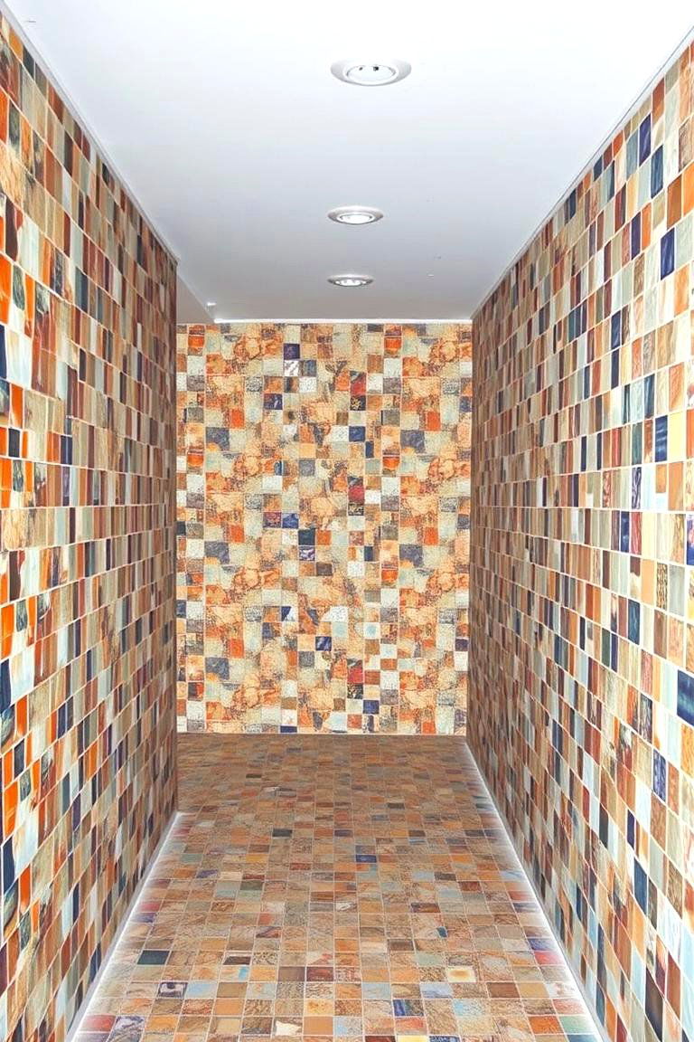 Intricate Mosaic Art Walls - 24 Basement Wall Ideas