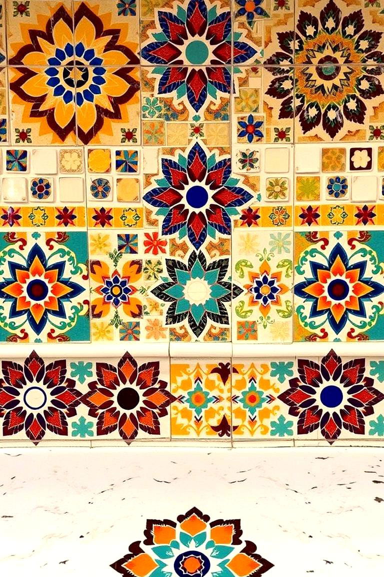 Intricate Mosaic Backsplash - 24 Mediterranean Kitchen Ideas