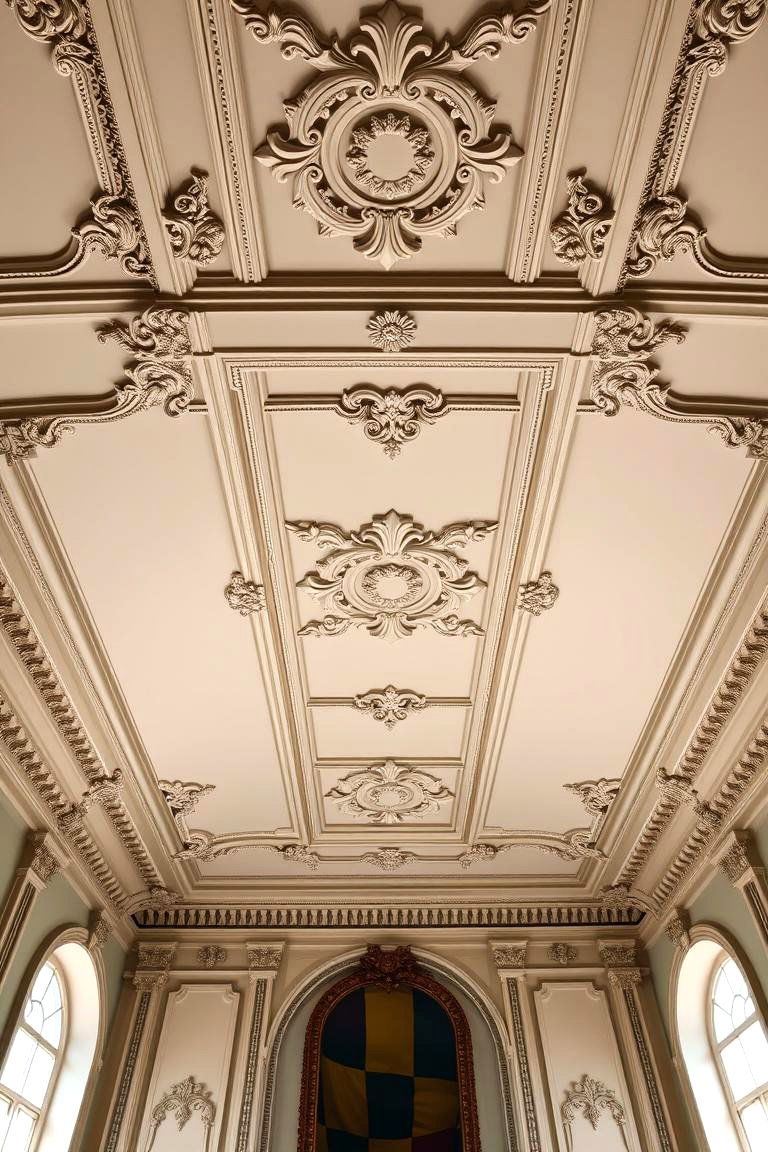 Intricate Victorian Detailing - 24 Ceiling Trim Ideas