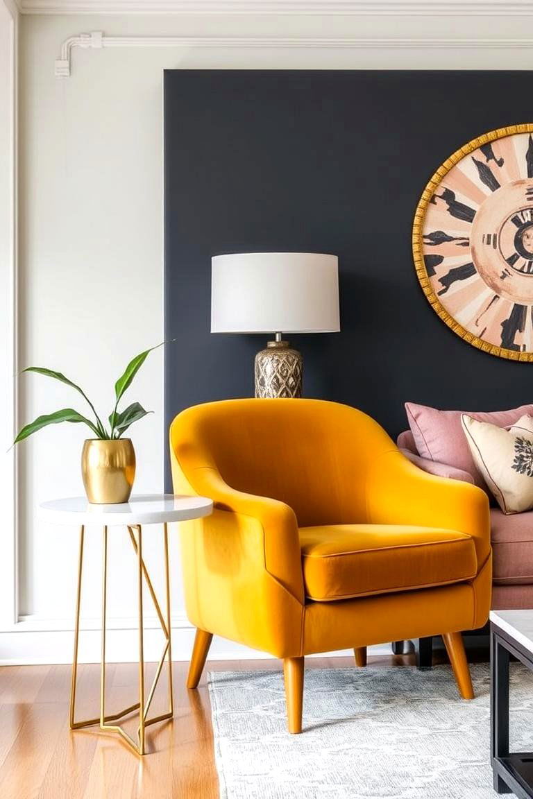 Introduce Comfort and Flair with Accent Chairs - 24 Pinterest Living Room Decor Ideas