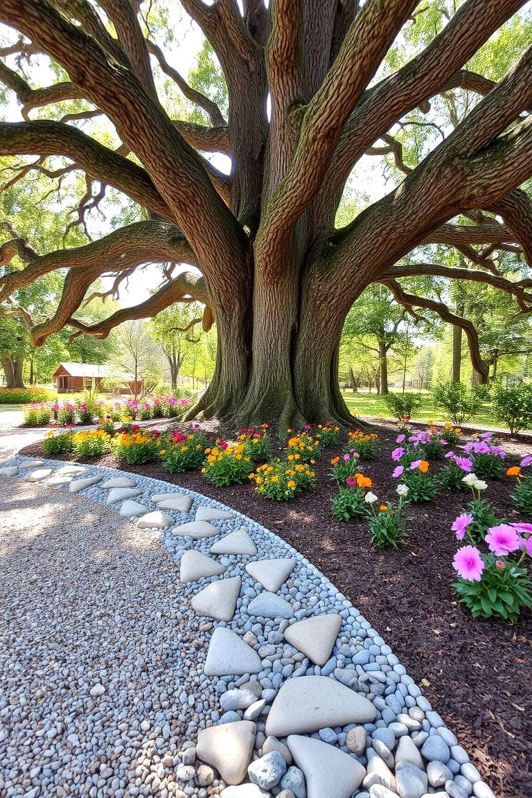 Introduce Decorative Stones - 24 Curb Appeal Ideas