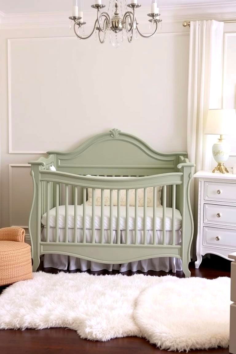 Introduce Elegant Sage Green Furniture - 24 Sage Green Nursery Ideas