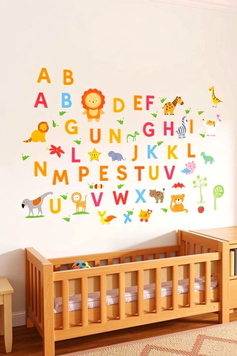 Introduce Interactive Wall Decals - 24 Kids Room Ideas