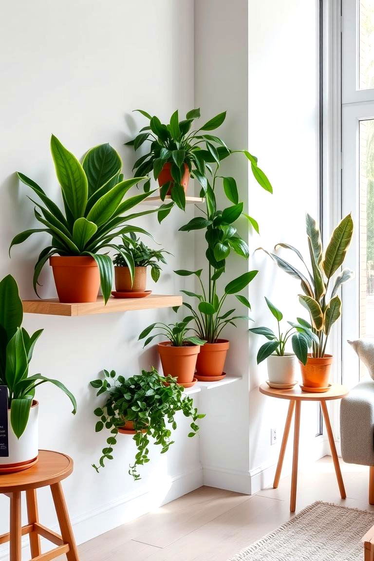 Introduce Life with Indoor Plants - 24 Pinterest Living Room Decor Ideas
