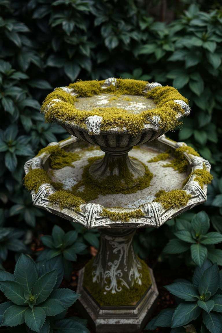 Introduce Moss and Lichen - 24 Gothic Garden Ideas