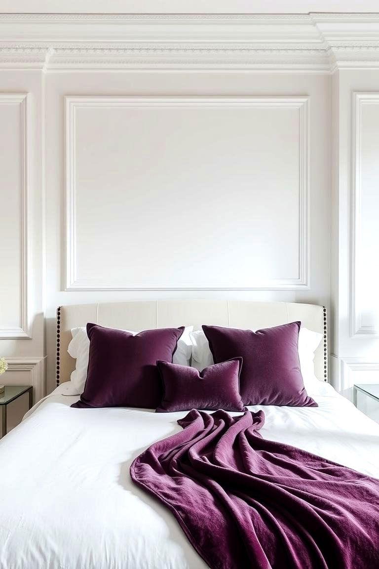 Introduce Royal Flair with Amethyst Accents - 24 Purple Bedroom Ideas