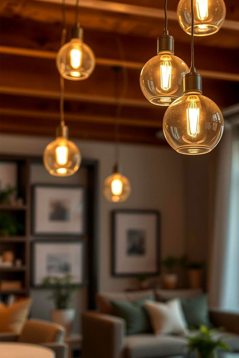 Introduce Soft Lighting Fixtures - 24 Cozy Living Room Ideas