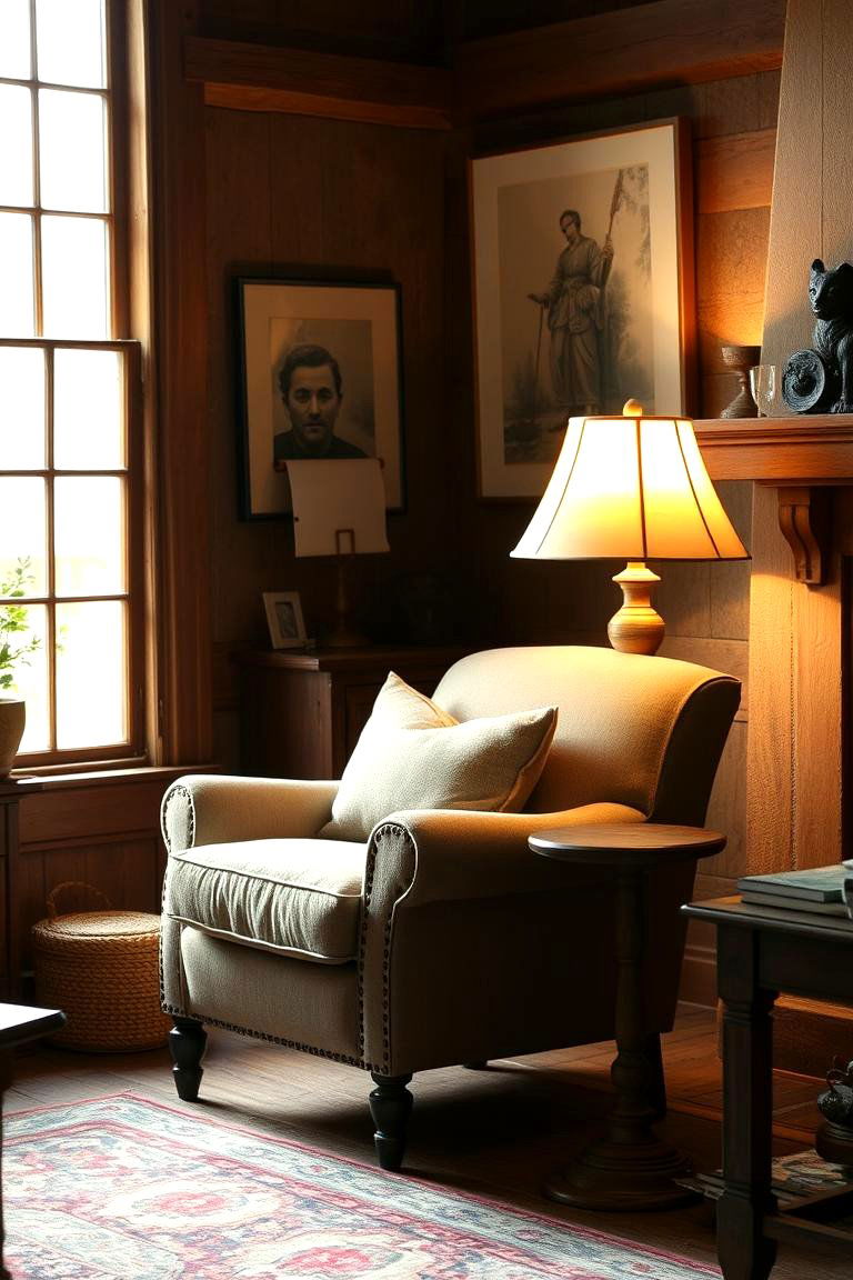 Introduce Soft Lighting with Table Lamps - 24 Cottage Living Room Ideas