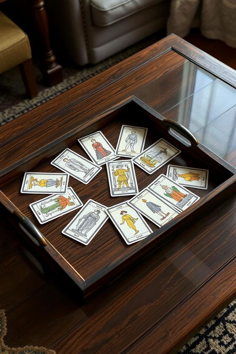 Introduce Tarot or Oracle Decks - 24 Witchy Living Room Ideas