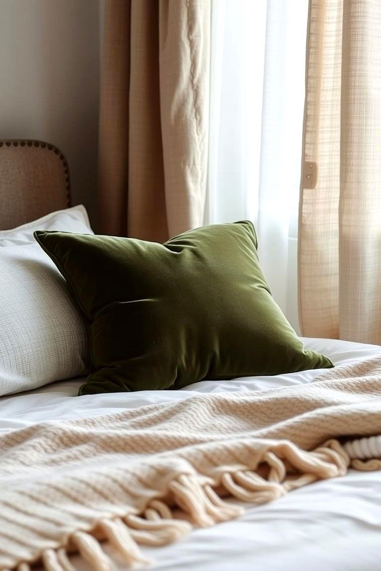 Introduce Textured Fabrics - 24 Apartment Decorating Ideas