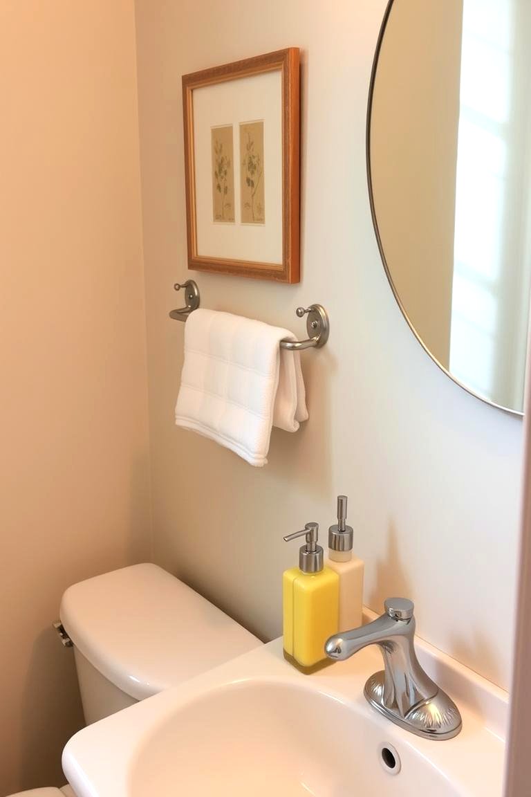 Introduce Yellow Through Soap and Accessories - 24 Yellow Bathroom Ideas
