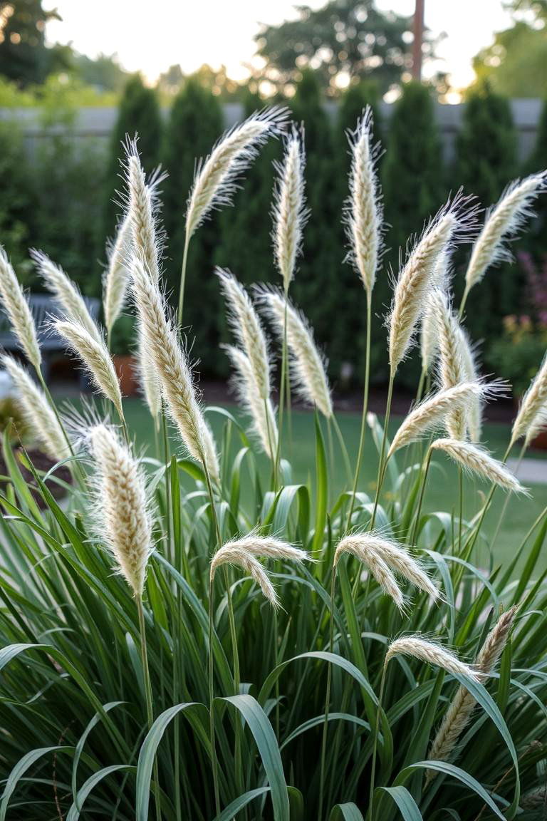 Introduce the Grace of Ornamental Grasses - 24 Low Maintenance Backyard Landscaping Ideas