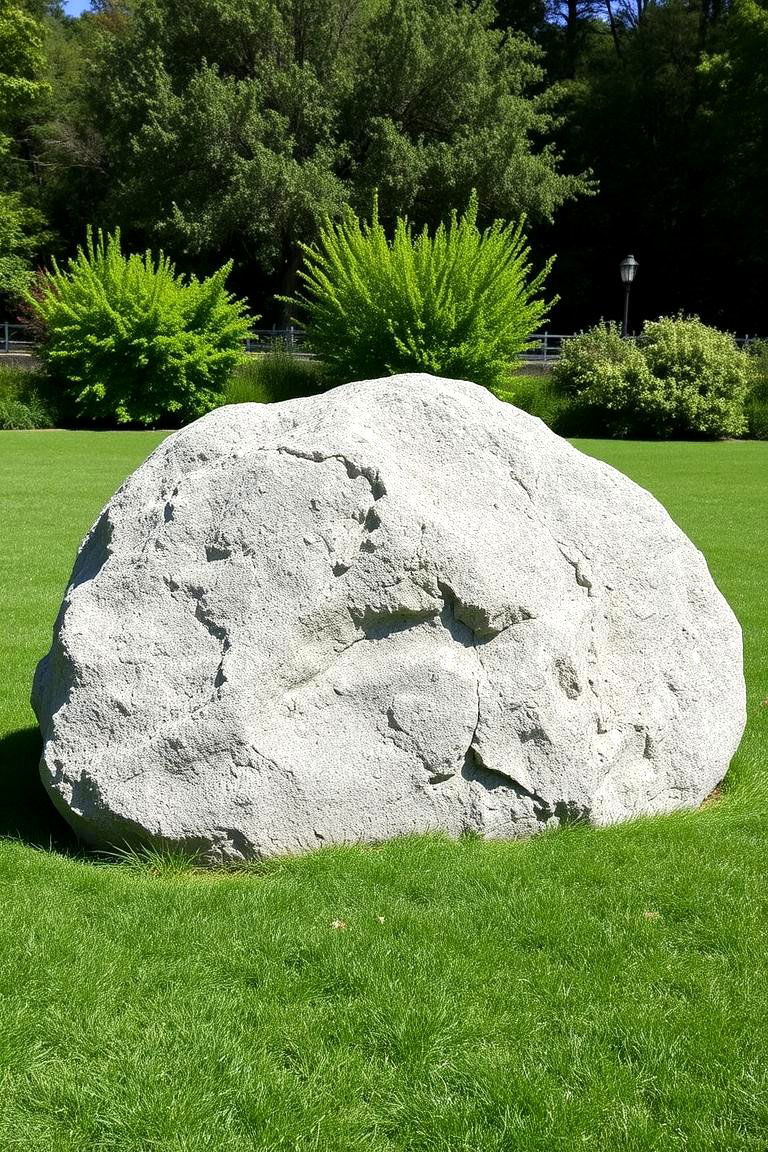 Introducing Decorative Boulder Accents - 24 Rock Landscaping Ideas