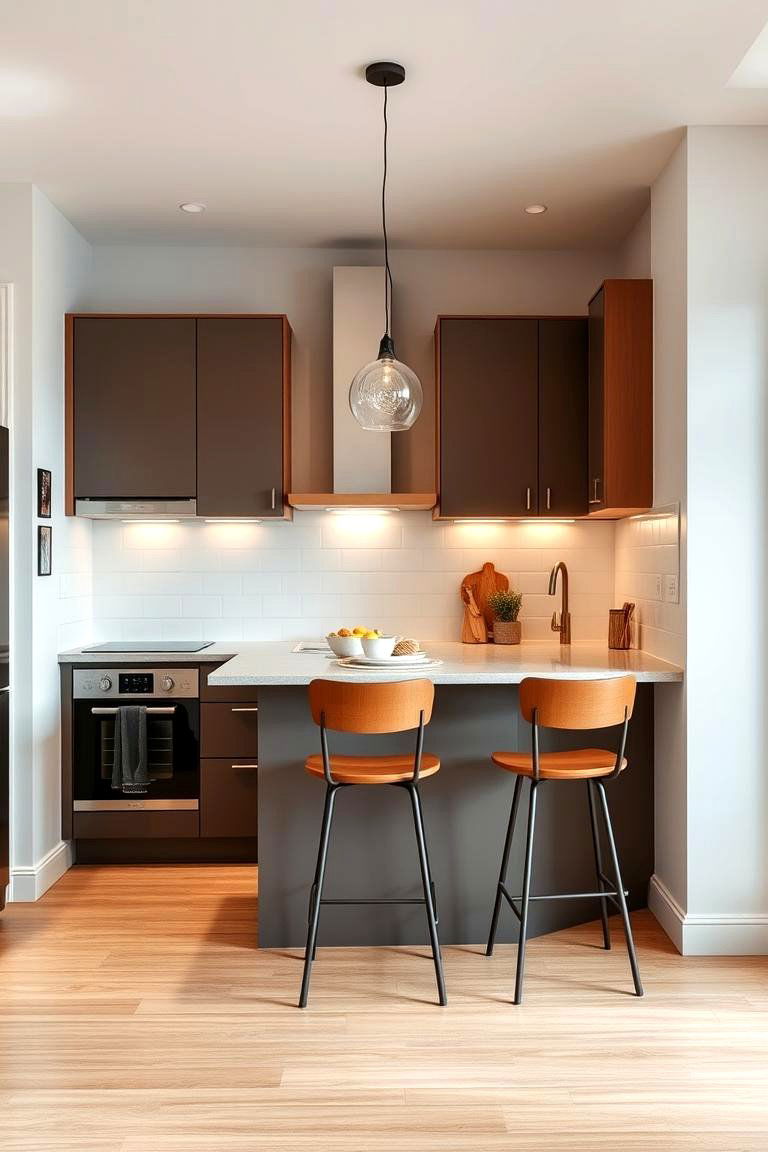 Inviting Breakfast Bar - 24 Kitchen Corner Ideas