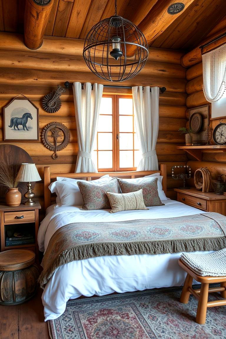 Inviting Cabin Artistry - 24 Cabin Bedroom Ideas