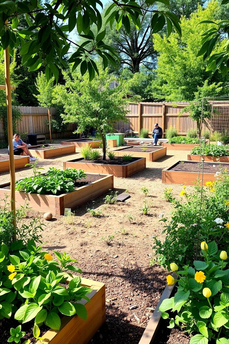 Inviting Community Garden - 24 Beautiful Gardens