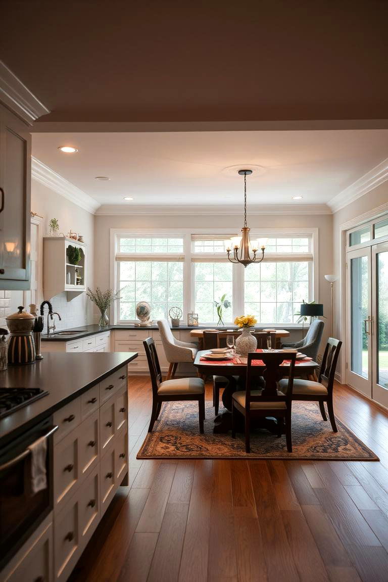 Inviting Dining Area Ambiance - 24 Cozy Kitchen Ideas