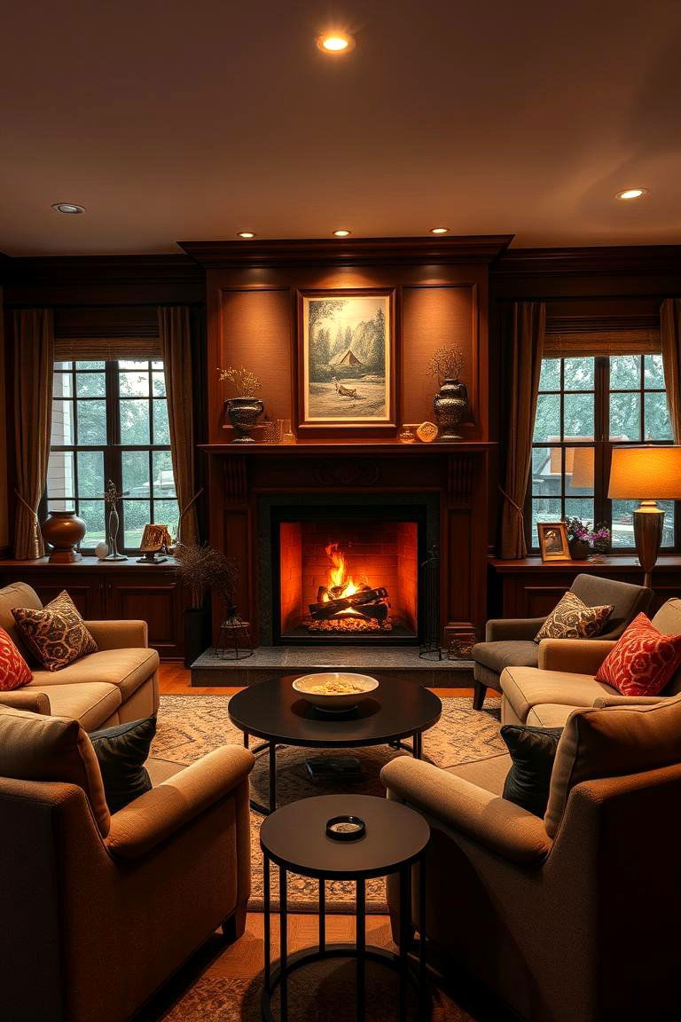 Inviting Fireplace Focus - 24 Joanna Gaines Living Room Ideas