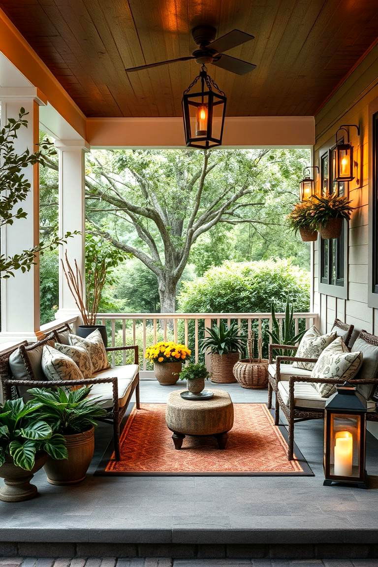 Inviting Front Porch Retreat - 24 Aesthetic House Exterior Ideas